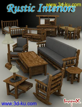 3D打印模型Rustic Interiors的图片