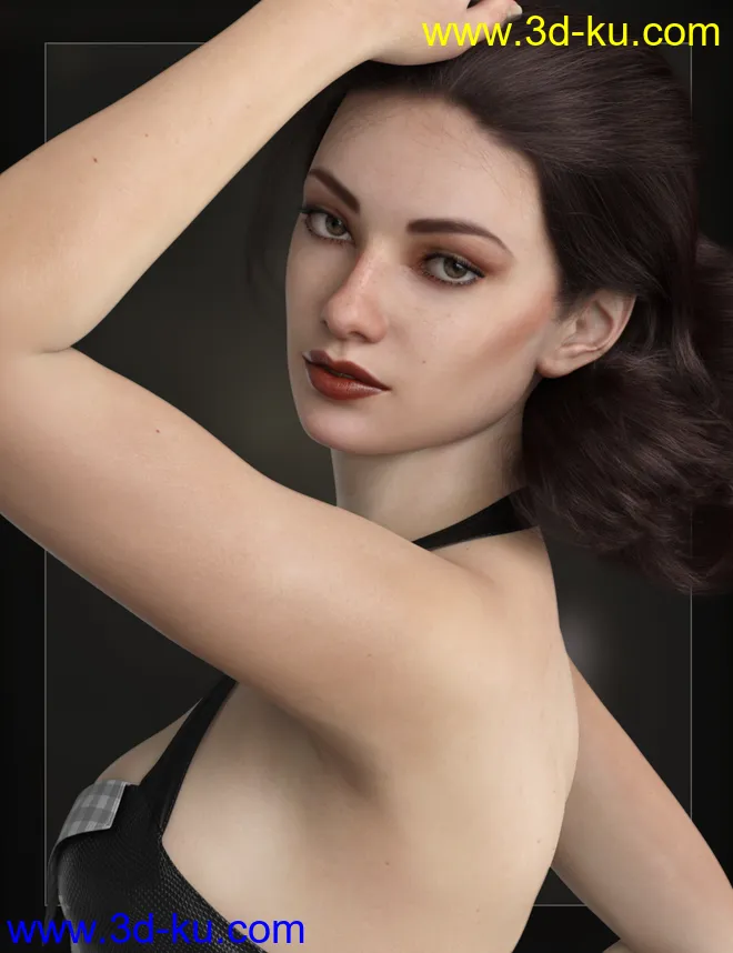 RY Bambie for Genesis 8 Female模型的图片1