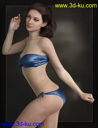 3D打印模型RY Bambie for Genesis 8 Female的图片