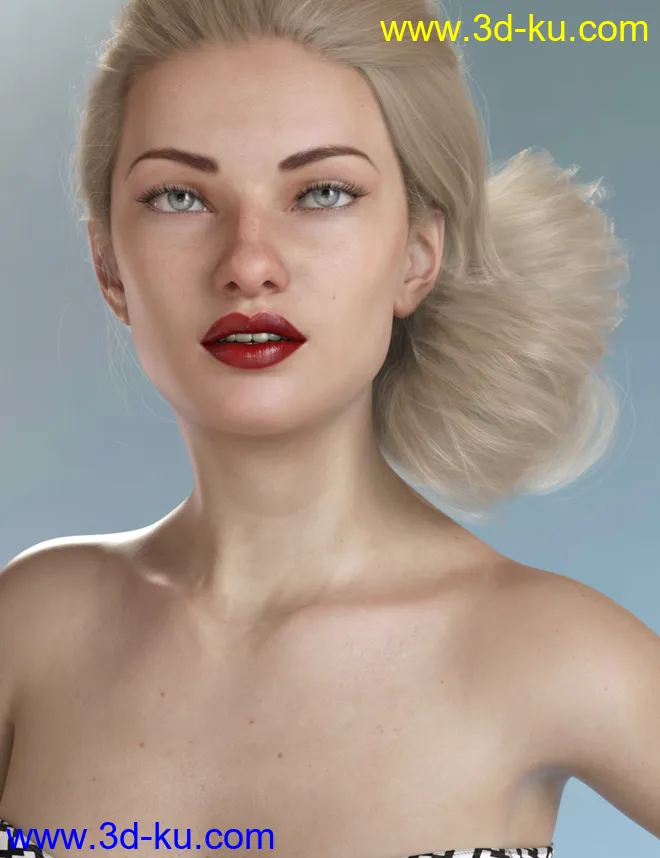 RY Bambie for Genesis 8 Female模型的图片4