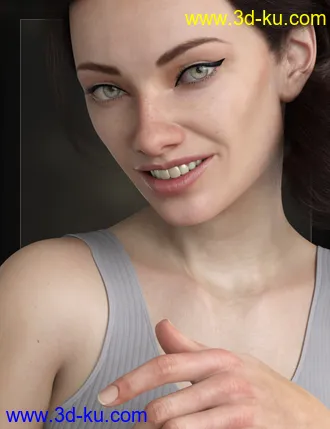 3D打印模型RY Bambie for Genesis 8 Female的图片