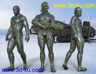 3D打印模型S8 Suit for Genesis 8 Male(s)的图片