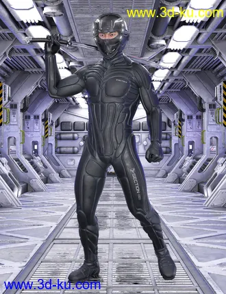 3D打印模型S8 Suit for Genesis 8 Male(s)的图片