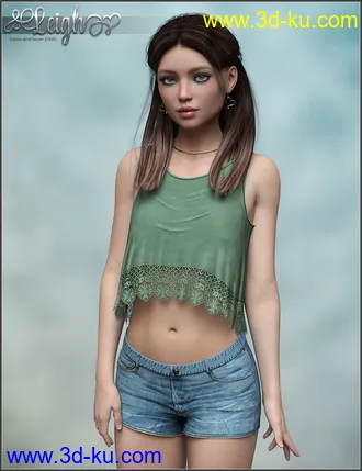 3D打印模型SASE Leigh for Genesis 8的图片