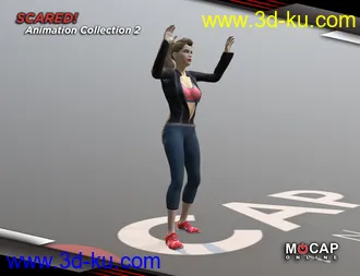 3D打印模型Scared! Animation Collection P2 - Victoria 8的图片