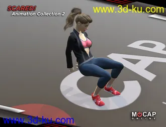 3D打印模型Scared! Animation Collection P2 - Victoria 8的图片
