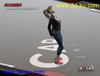 3D打印模型Scared! Animation Collection P2 - Victoria 8的图片