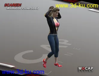 3D打印模型Scared! Animation Collection P2 - Victoria 8的图片