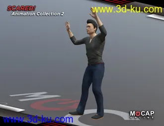 3D打印模型Scared! Animation Collection P2 for Michael 8的图片