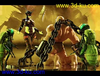 3D打印模型Scene Mastery Tutorial - Overwater的图片