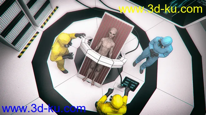 Sci-Fi Exam Room模型的图片2