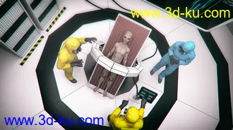 3D打印模型Sci-Fi Exam Room的图片
