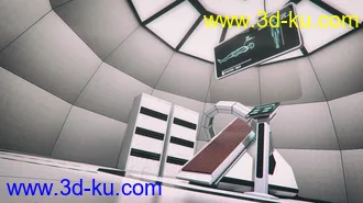 3D打印模型Sci-Fi Exam Room的图片