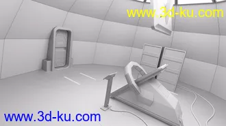 3D打印模型Sci-Fi Exam Room的图片