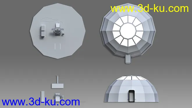 Sci-Fi Exam Room模型的图片6