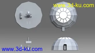 3D打印模型Sci-Fi Exam Room的图片