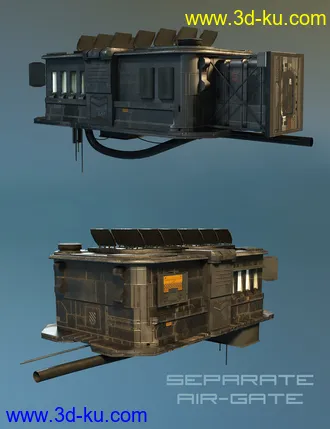 3D打印模型Sci-Fi Hub的图片