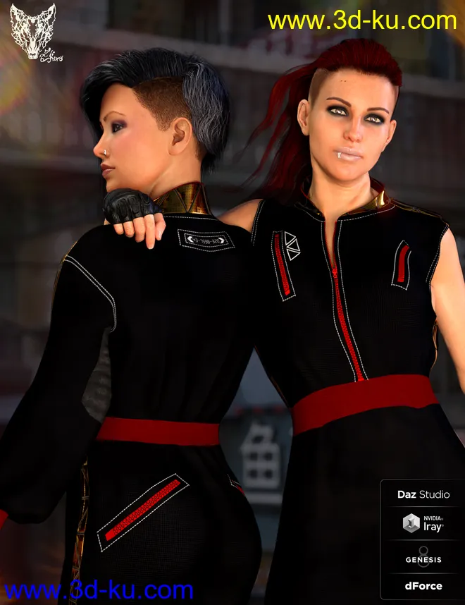 Sci-Fi Jumpsuit模型的图片1