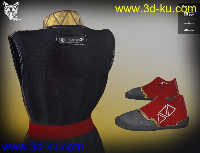 Sci-Fi Jumpsuit模型的图片4