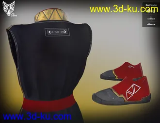 3D打印模型Sci-Fi Jumpsuit的图片