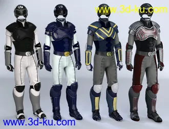 3D打印模型Sci-fi Police Officer Textures for Genesis 8 Male(s)的图片