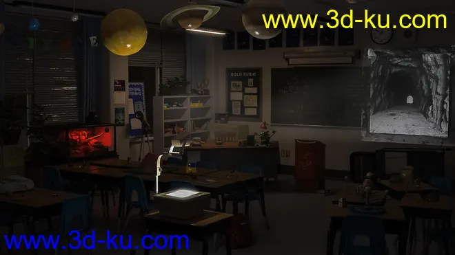 Science Classroom Props模型的图片5