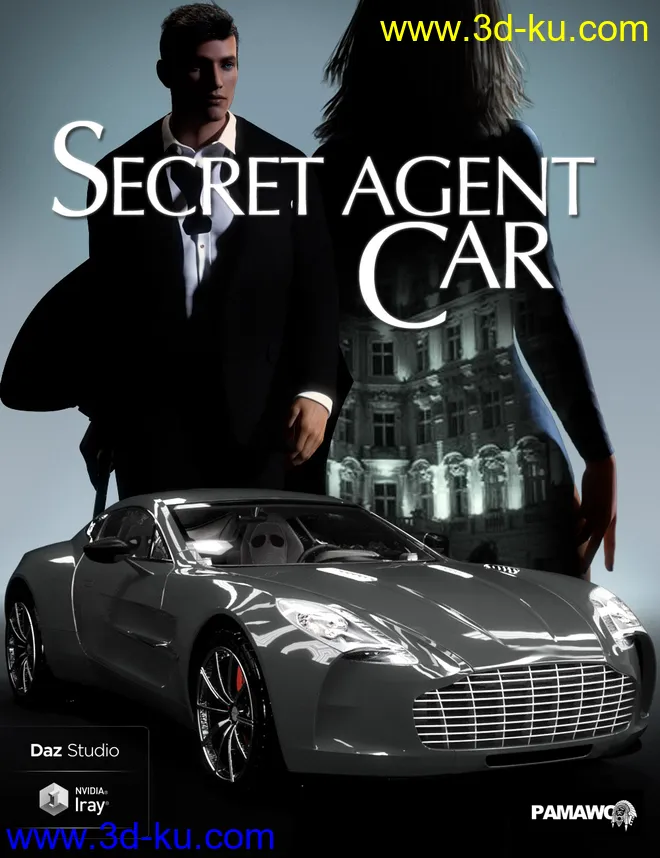 Secret Agent Car for DS模型的图片1