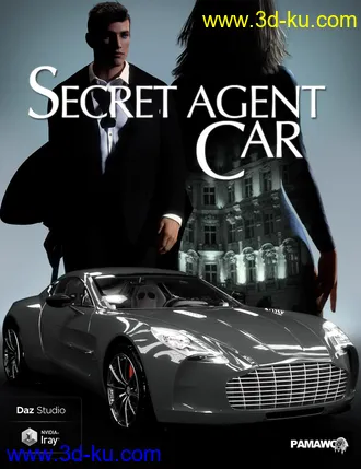 3D打印模型Secret Agent Car for DS的图片