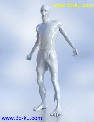 3D打印模型Shapeless Morphs for Genesis 8 Male的图片