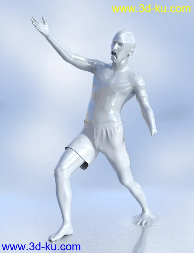 Shapeless Morphs for Genesis 8 Male模型的图片5