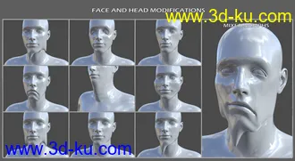 3D打印模型Shapeless Morphs for Genesis 8 Male的图片