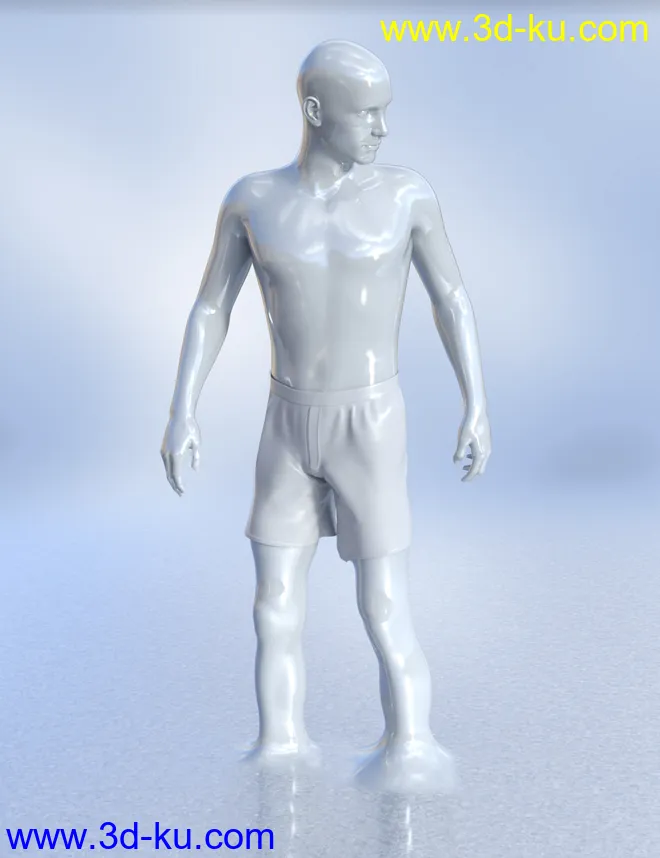 Shapeless Morphs for Genesis 8 Male模型的图片16