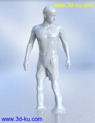 3D打印模型Shapeless Morphs for Genesis 8 Male的图片