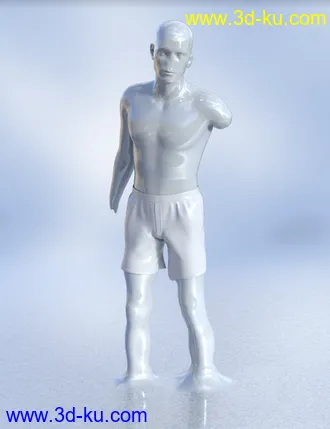 3D打印模型Shapeless Morphs for Genesis 8 Male的图片