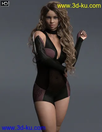 3D打印模型Sheridan HD for Genesis 8 Female的图片