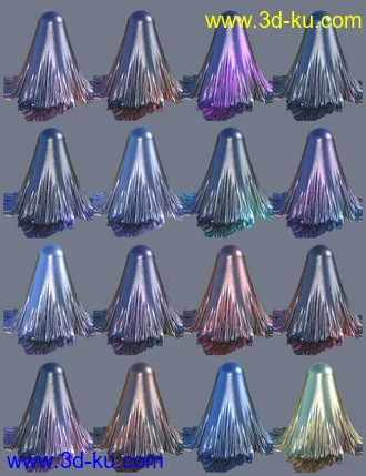3D打印模型Shimmery Airy Fabric Iray Shaders的图片