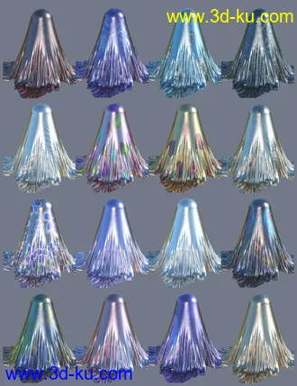 3D打印模型Shimmery Airy Fabric Iray Shaders的图片