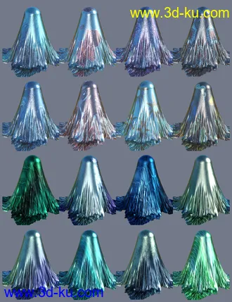3D打印模型Shimmery Airy Fabric Iray Shaders的图片