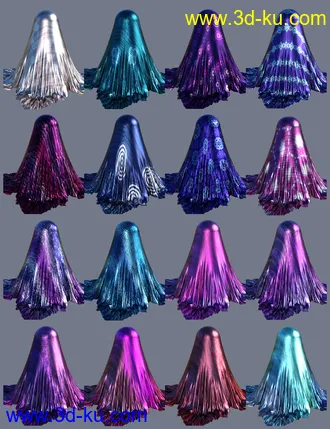 3D打印模型Shimmery Airy Fabric Iray Shaders的图片