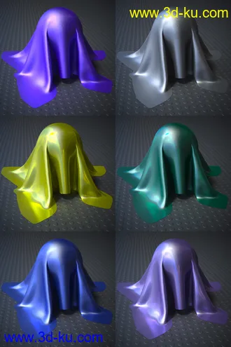 3D打印模型Shiny Toile Iray Shaders的图片