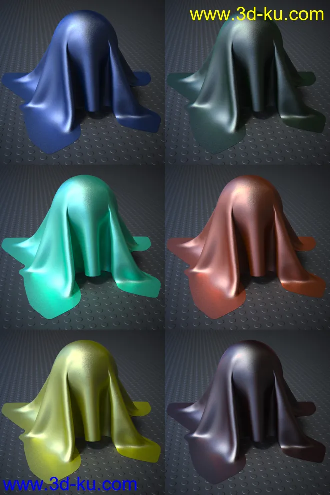 Shiny Toile Iray Shaders模型的图片8