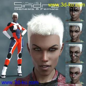 3D打印模型Sindra For Genesis 8 Female的图片