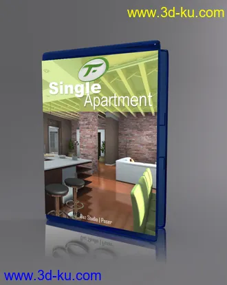 3D打印模型Single Apartment的图片