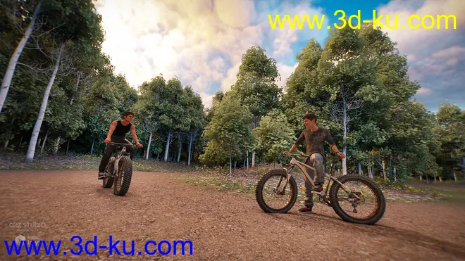 Skies of Sylva - 20 Forest Themed 8K HDRIs for Iray模型的图片4