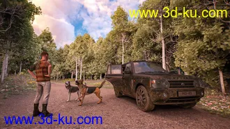 3D打印模型Skies of Sylva - 20 Forest Themed 8K HDRIs for Iray的图片