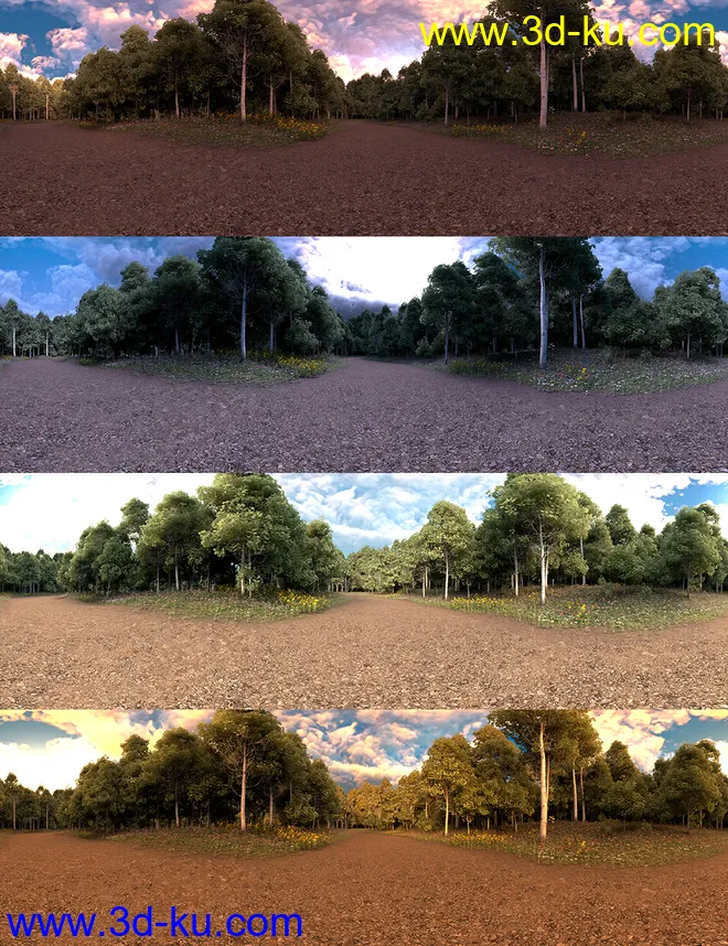 Skies of Sylva - 20 Forest Themed 8K HDRIs for Iray模型的图片16
