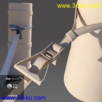 3D打印模型Slackline and Poses for Genesis 8的图片