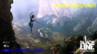3D打印模型Slackline and Poses for Genesis 8的图片