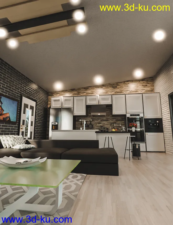Small Forest House模型的图片1