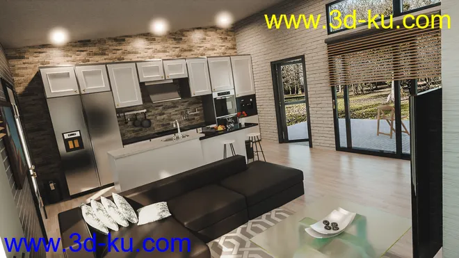 Small Forest House模型的图片3